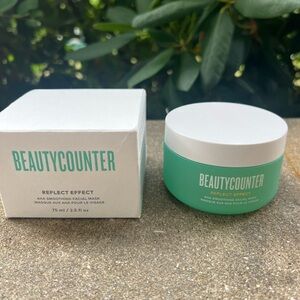 HTF Beautycounter Reflect Effect AHA Smoothing Facial Mask New in Box